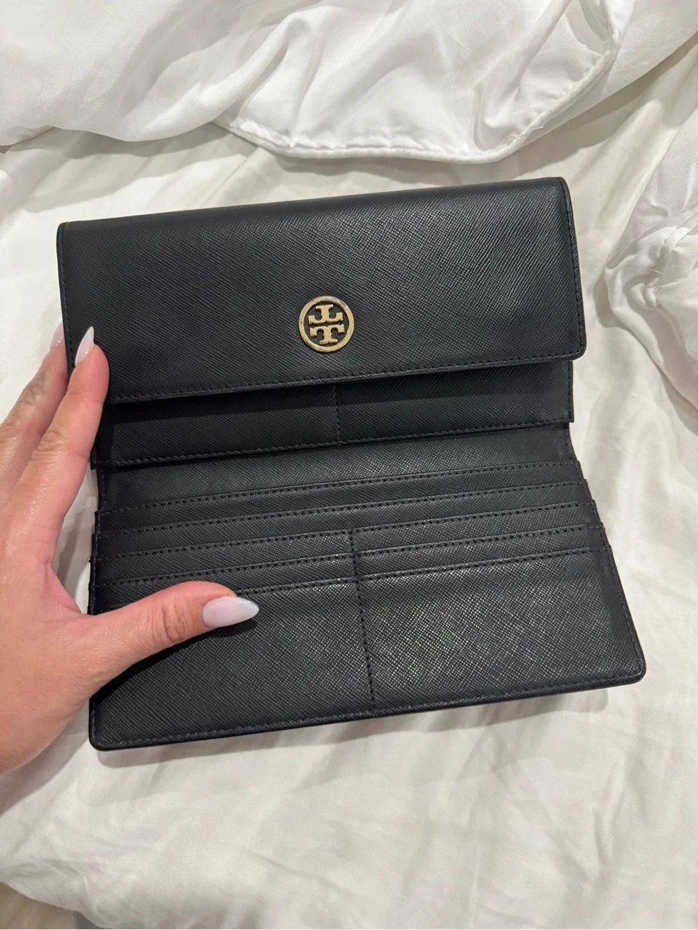 Tory Burch Robinson Envelope Continental Wallet